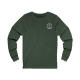 Custom Waverider Coffee Company Wood Surfboard Art Logo Designed Jersey Long Sleeve Tee