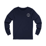 Custom Waverider Coffee Company Wood Surfboard Art Logo Designed Jersey Long Sleeve Tee