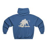 Cowboy Country Men's Hooded Sweatshirt - Waverider Coffee Company Design, Rodeo Western Wear Gift, Rancher Apparel, Cowboy Outfit, Country