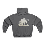 Cowboy Country Men's Hooded Sweatshirt - Waverider Coffee Company Design, Rodeo Western Wear Gift, Rancher Apparel, Cowboy Outfit, Country