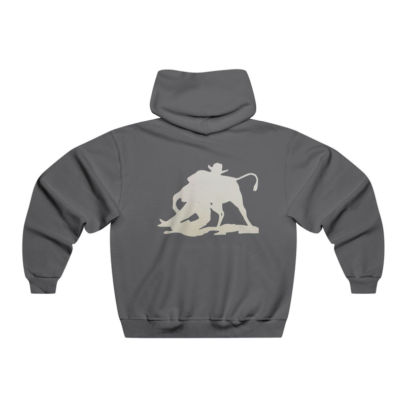 Cowboy Country Men's Hooded Sweatshirt - Waverider Coffee Company Design, Rodeo Western Wear Gift, Rancher Apparel, Cowboy Outfit, Country