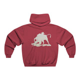 Cowboy Country Men's Hooded Sweatshirt - Waverider Coffee Company Design, Rodeo Western Wear Gift, Rancher Apparel, Cowboy Outfit, Country